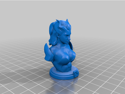 dota xadrez rainha dor mp3junk3y 3d print model - Mito3D