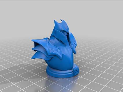 dota chess dragon knight mp3junk3y 3d print model - Mito3D