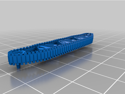 sentinela tanque azul bip 3d print model - Mito3D