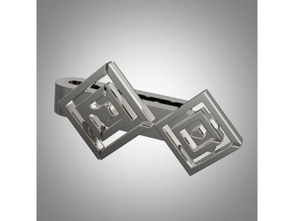 diamond necktie pin pcn3dprinting 3d print model - Mito3D