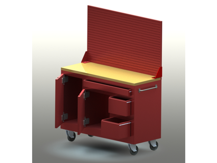tool cart cabrennan 3d print model - Mito3D