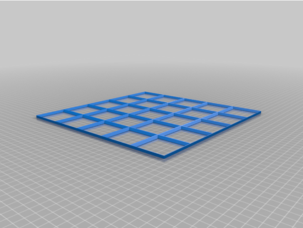 grid template glitchstitcher 3d print model - Mito3D