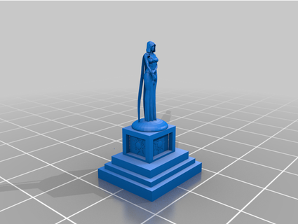altars godess gweril 3d print model - Mito3D