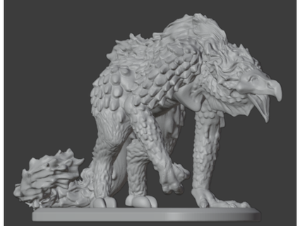 vulture drakes v2 maintain sharpness 3d print model - Mito3D