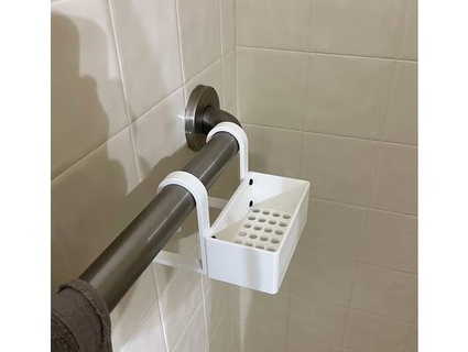 shower bar caddy dodgeboy 3d print model - Mito3D