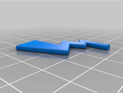 rock rodar Pikachu scatteredcollectables 3d print model - Mito3D