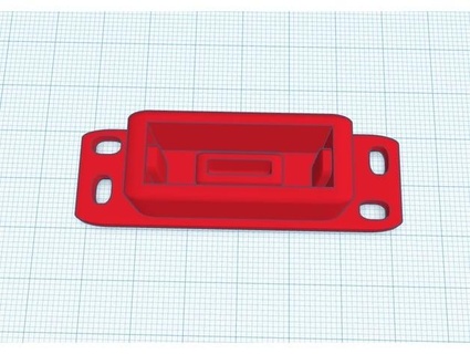 drawer track backplate jakrabit 3d print model - Mito3D