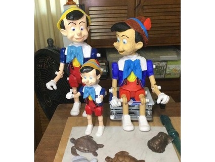 Pinokyo olası oyuncak bebek 3 boyutları danset 3d print model - Mito3D