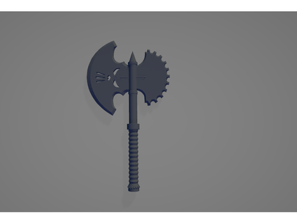 angry power axe hyfryd  3d print model - Mito3D