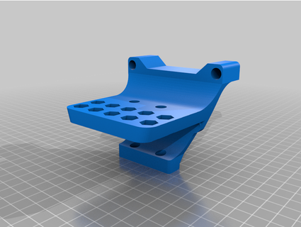 support pare choc xmaxx romanotest 3d print model - Mito3D