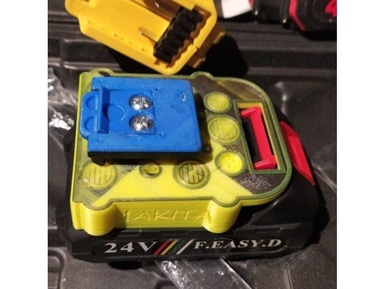 batería adaptador Worx raitool makita lxt enriquez 3d print model - Mito3D