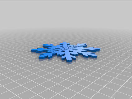 felix snowflake sarahs3dsaresuperiortoevans 3d print model - Mito3D