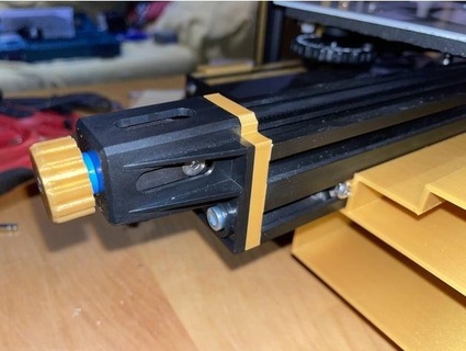 ender 3 v2 spacer belt tensioner pakkko 3d print model - Mito3D
