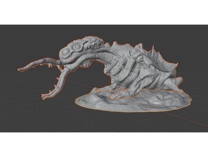 mindflayer Drago turelpld 3d print model - Mito3D