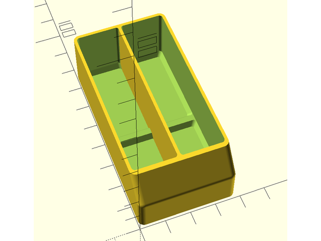 petit bac parametric illogique 3D print model - Mito3D