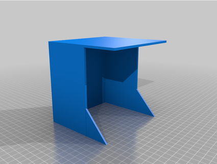 table afficher étagère akirabilly 3d print model - Mito3D