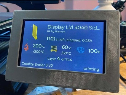 rpi 5 dsi ekran durum kılıf anditilo 3d print model - Mito3D