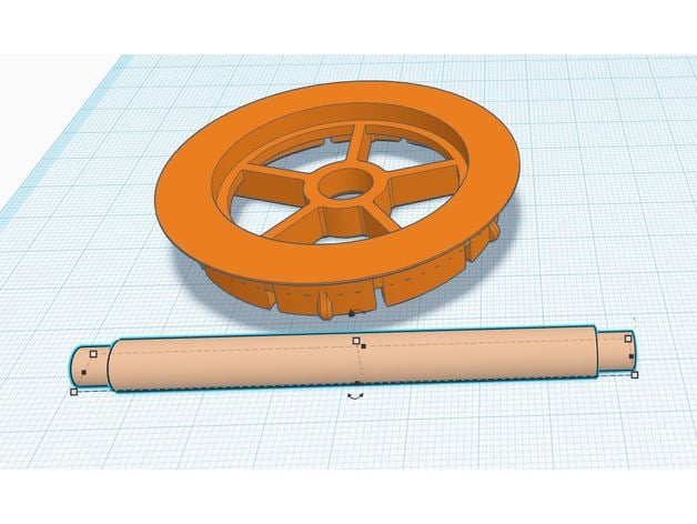 1kg ambar kutusu iğ eklemek rpierce66 3D print model - Mito3D