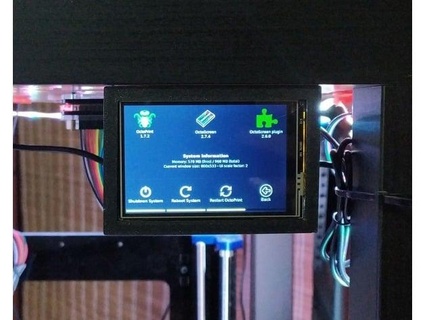 35 tft lampone pi schermo Astuccio guaina campione 3d print model - Mito3D