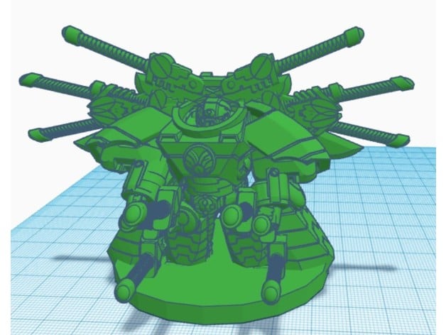 grandioso jade emperador shogun Kevin tocino armadura leyenda fabricante impresión 3D print model - Mito3D