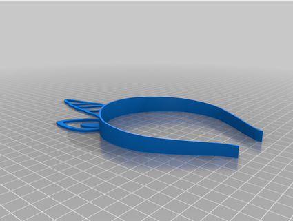 unicorn headband remix abbymath 3d print model - Mito3D