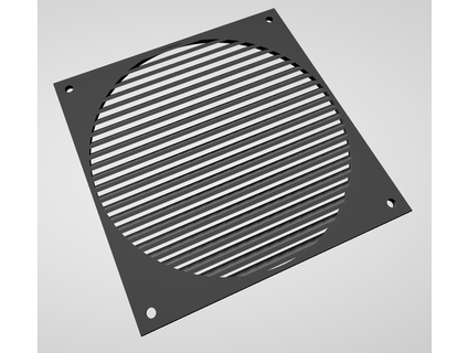 ventilateur gril 140mm wazula 3d print model - Mito3D