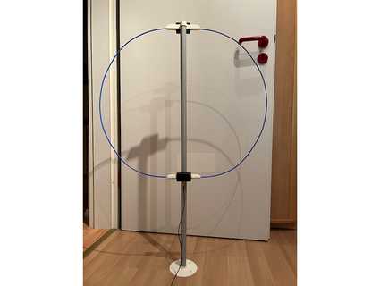 bucle antena soporte somnoliento 3d print model - Mito3D
