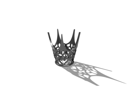 queen crown solomonlq 3d print model - Mito3D