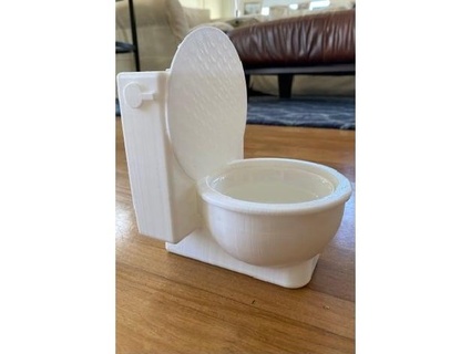 dog bowl toilet egbabc 3d print model - Mito3D