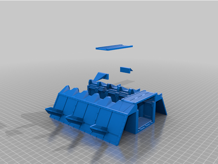 iron creed trench crossing ravencos27 3d print model - Mito3D