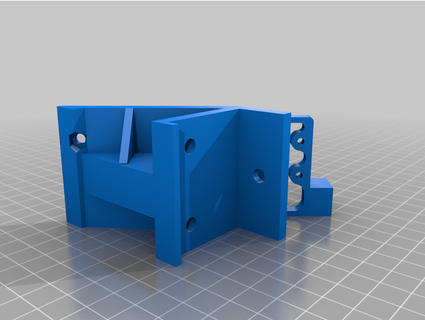 ender 6 extrudeuse déménagement support filament capteur monter depdog747 3d print model - Mito3D
