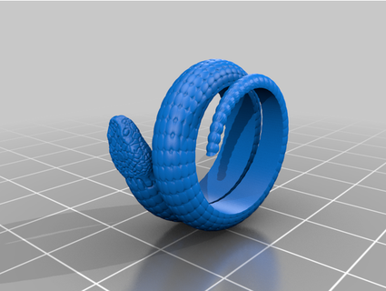 salmosa men's ring pcn3dprinting 3d print model - Mito3D