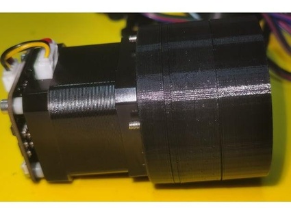 nema17 stepper 600mm series cycloidal gear- harmonic gear - hybrid deceleration rzyq 3d print model - Mito3D