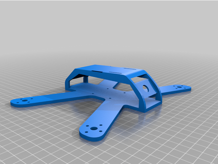 4'' drone frame geceesintisi 3d print model - Mito3D