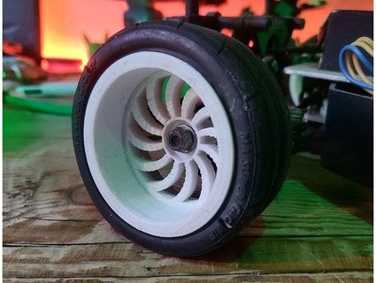 dished alloy wheel 1 10 rc ekoes 3d print model - Mito3D