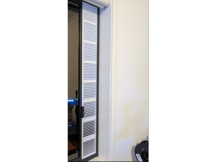window ventilation louvre turnt 3d print model - Mito3D