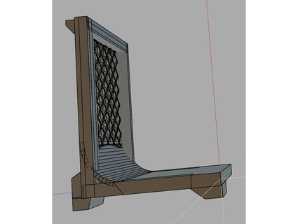 modular mascota puerta amentinz 3d print model - Mito3D