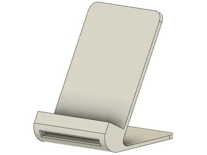 gsm Telefon Stand v2 Faulheit 3d print model - Mito3D