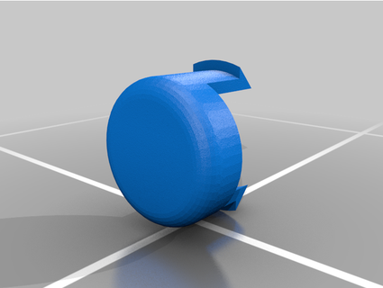 poussette bouton dramler 3d print model - Mito3D