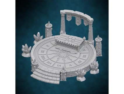 Magia altare qbatronix 3d print model - Mito3D