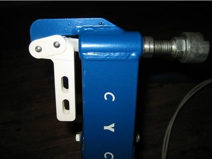 tacx cycletrack lever hebel posmanet 3d print model - Mito3D