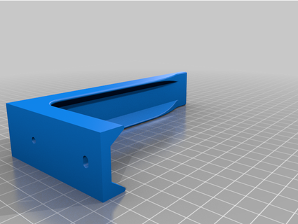 supports shelf bracket lounl 3d print model - Mito3D