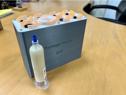 syringe holder marigu 3d print model - Mito3D