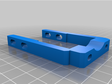 z-axis bracket & thrust bearing retainers outofbox11 3d print model - Mito3D