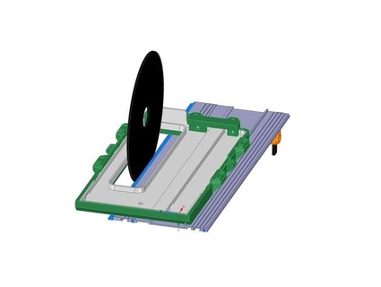 bosch pks66 circular saw fsn guide rail adapter mathieurobroek 3d print model - Mito3D