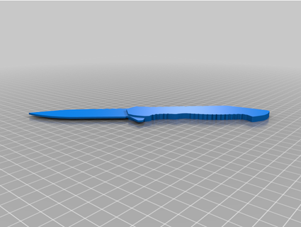 pocket knife random12736 3d print model - Mito3D