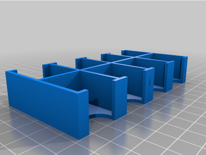 space crusade blip reinforcement token storage tray gav el 3d print model - Mito3D