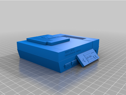 nes nintendo eğlence sistemi cj atölye 3d print model - Mito3D