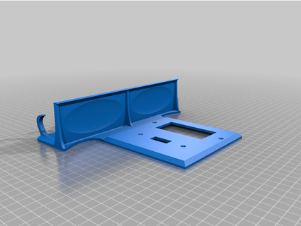 cobrir bainha prato interruptor luz estante gancho eletrólito 3d print model - Mito3D