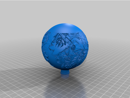 goku ornament bulb metalheadprinting 3d print model - Mito3D